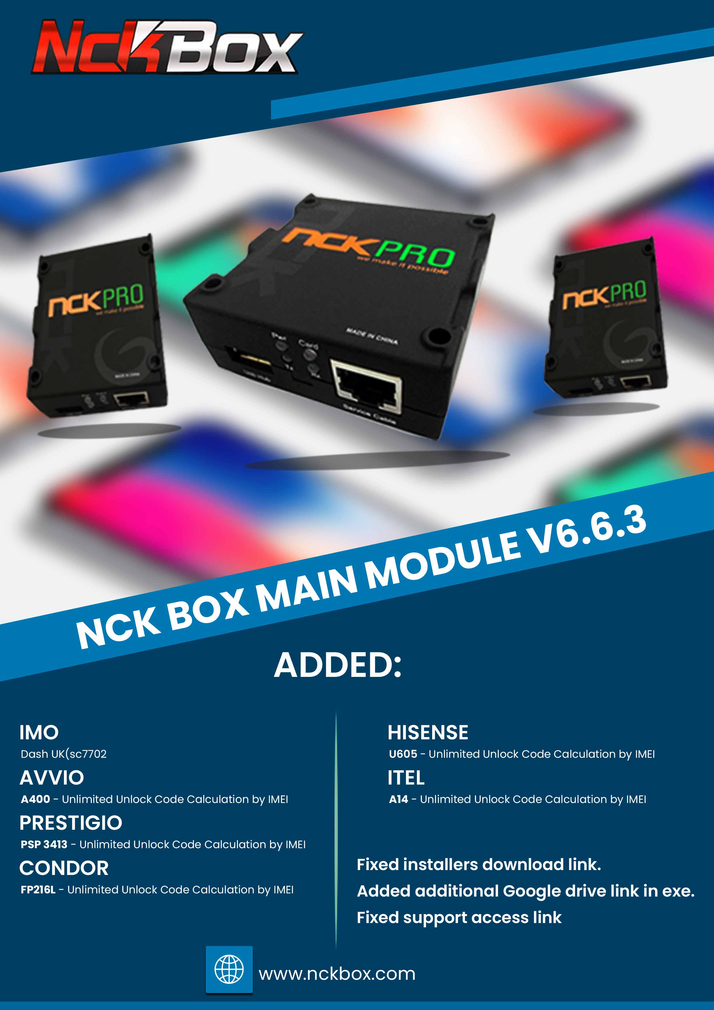 nck box spreadtrum module