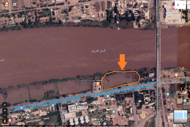 اراضي على النيل للبيع في الخرطوم - السودان P_16123l2tr2