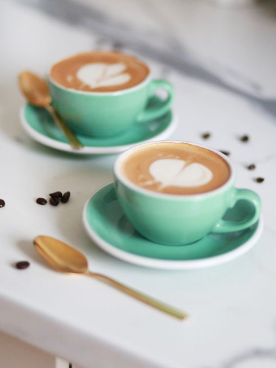 قهوة أخضر للتصميم أكواب قهوة لتصميم بطاقات واتس