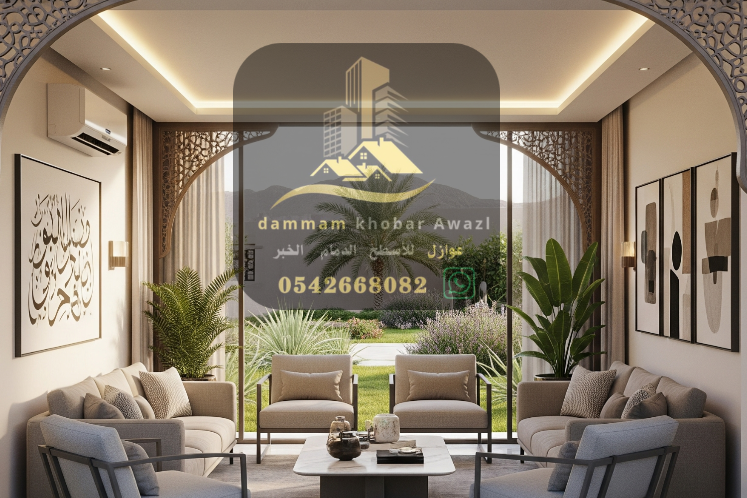 استراحة خارجية بالخبر